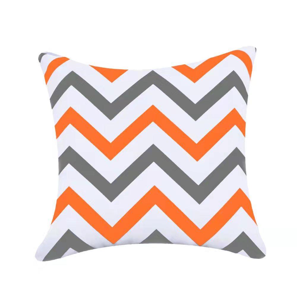 wave pattern garden outdoor waterproof cushion cover