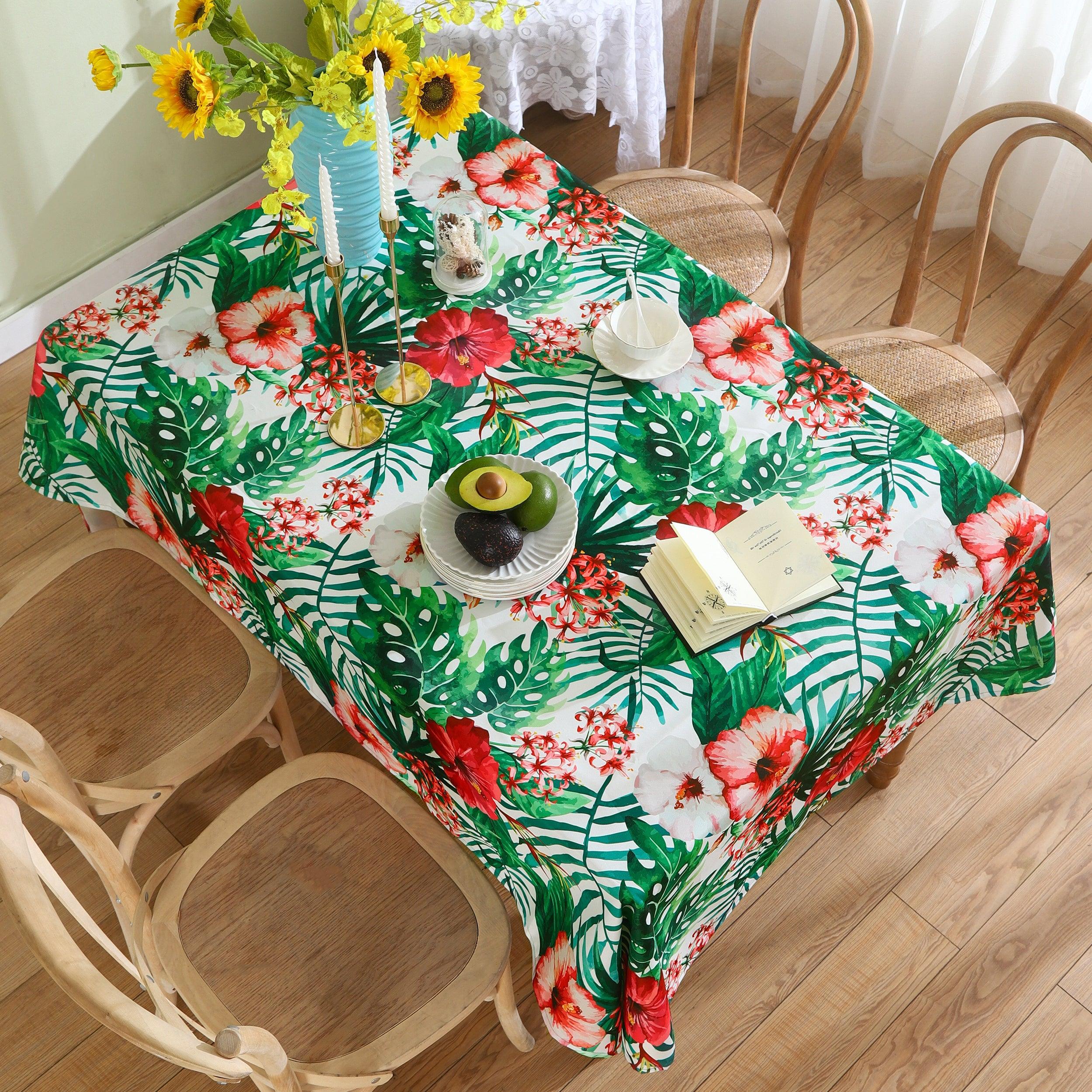 Versatile table linen designed for indoor and outdoor settings