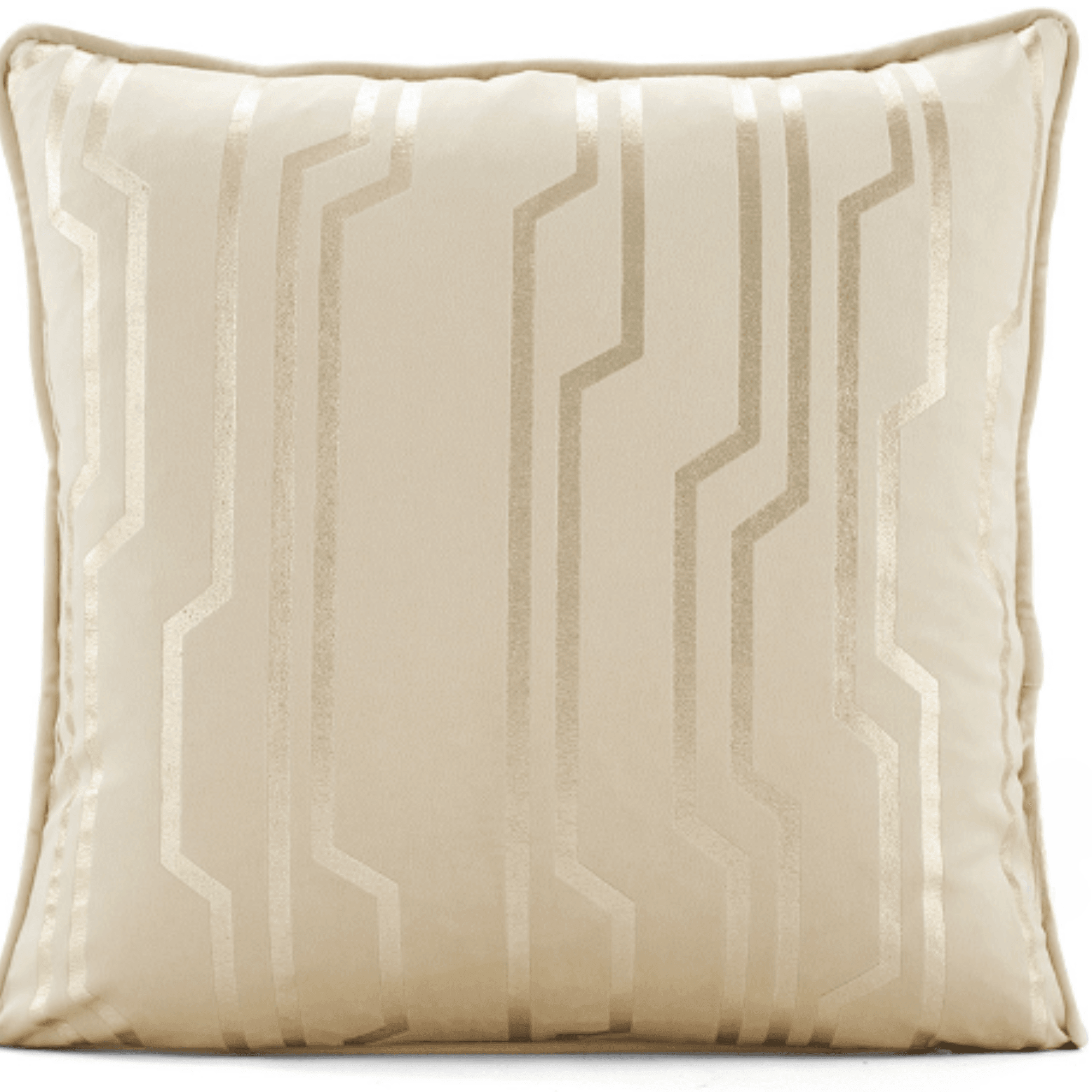 Velvet Cushion Cover with Gold Stamping - Same Pattern Both Sides (Design 2)