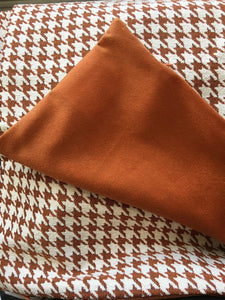 Multiple Geometric Pattern Orange Cushion Cover 45cm x 45cm 18x18 Inches