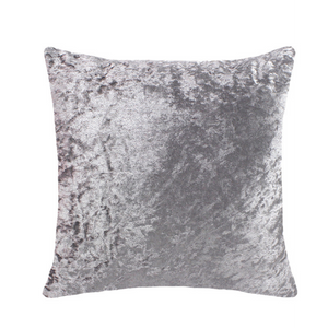 Crushed Ice Velvet Square Cushion Cover - 16" 18" 20" 22" 24"