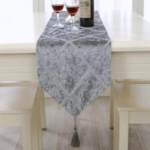 Multiple Design Party Christmas Wedding Velvet Table Runner