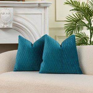 Wave Pattern Velvet Cushion Covers ( 45X45CM, 50CMx50CM and 55x55CM)