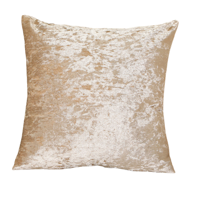 Crushed Ice Velvet Square Cushion Cover - 16" 18" 20" 22" 24"